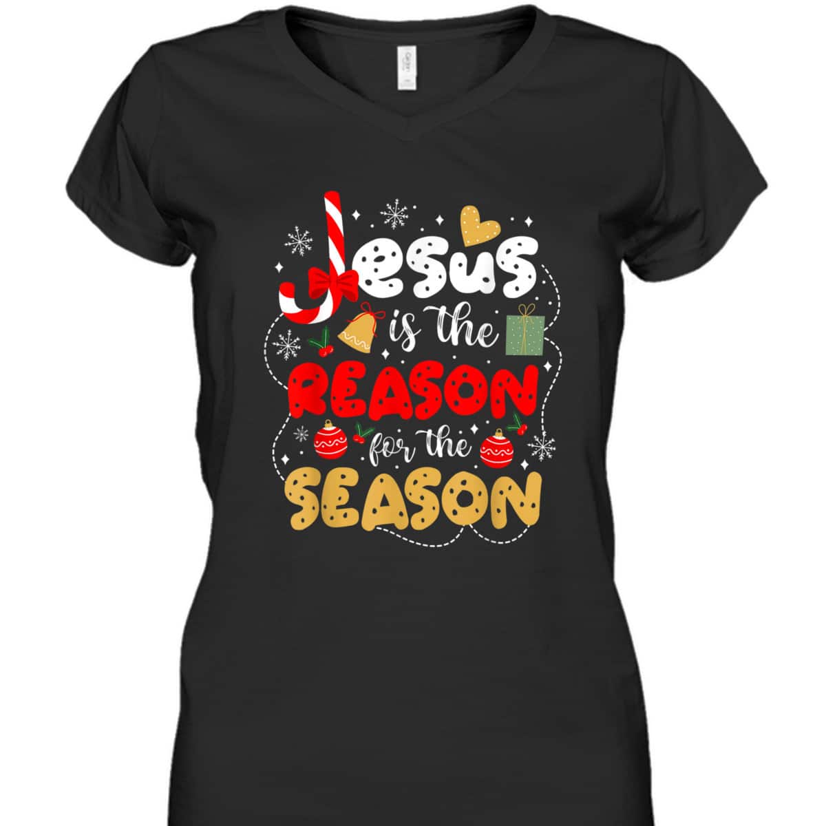 Christian Jesus Is The Reason For The Season Christmas Gifts T-Shirt Christian Jesus Is The Reason For The Season Christmas Gifts T-Shirt