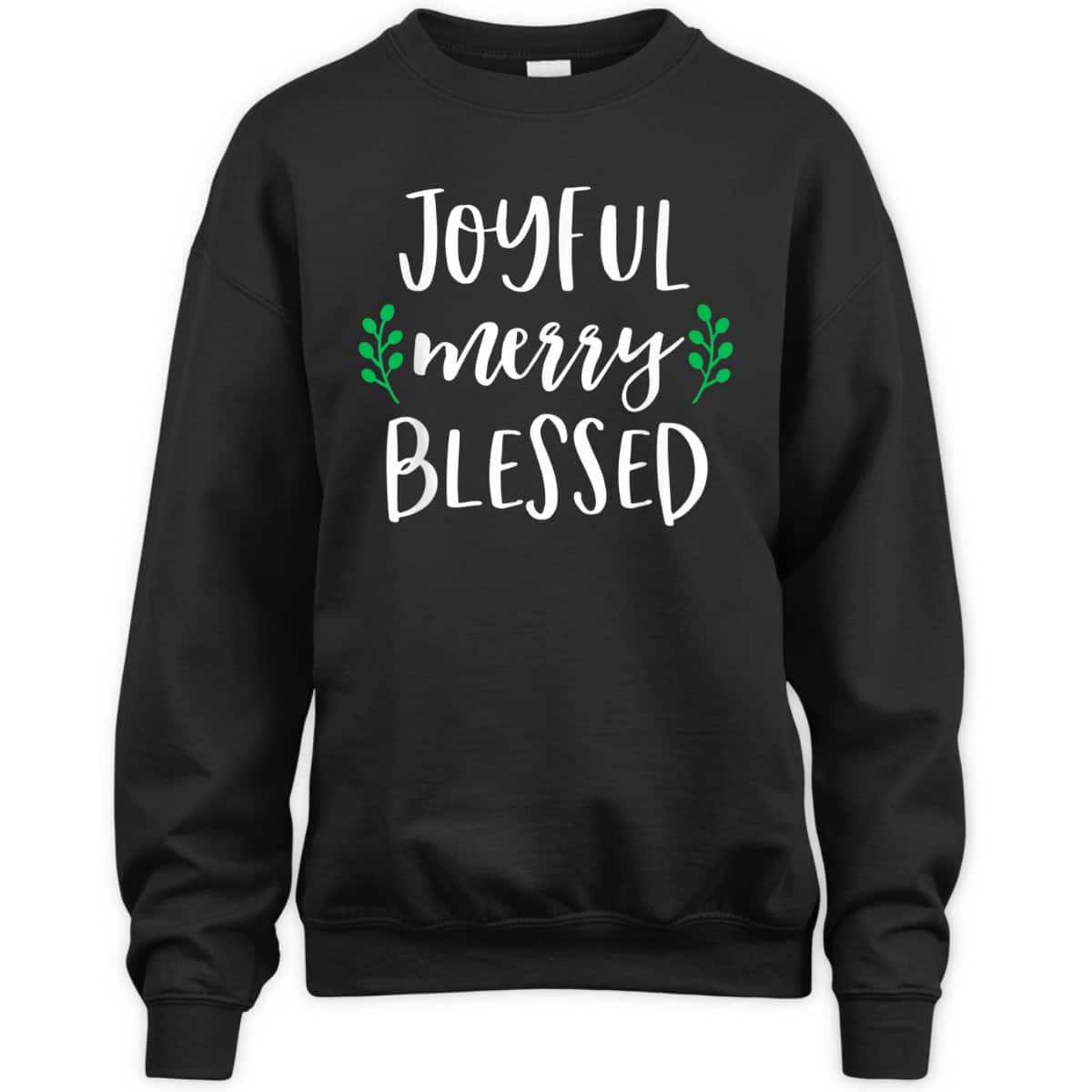 Cute Christmas Girls Joyful Merry Blessed XMas Christian T-Shirt