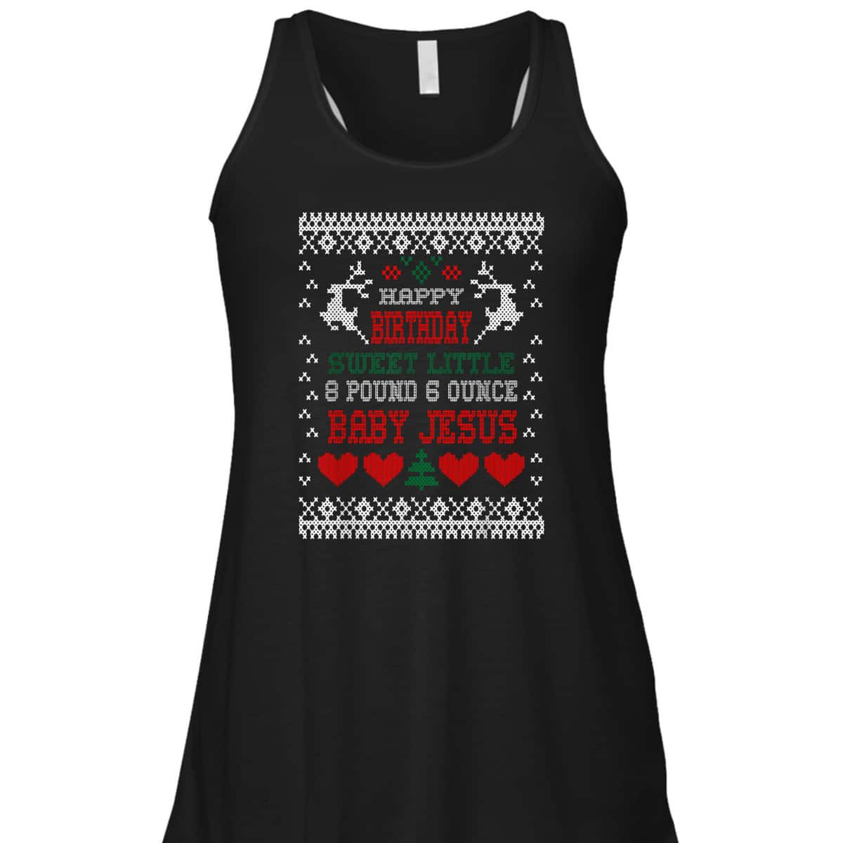 Happy Birthday 8 Pound 6 Ounce Baby Jesus Christmas T-Shirt