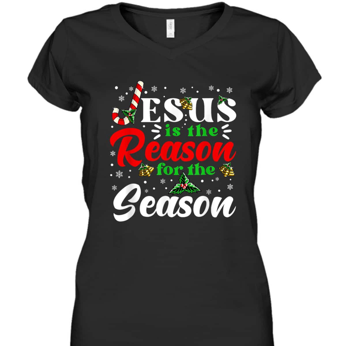 Jesus Is The Reason For The Season Christmas XMas Christian T-Shirt