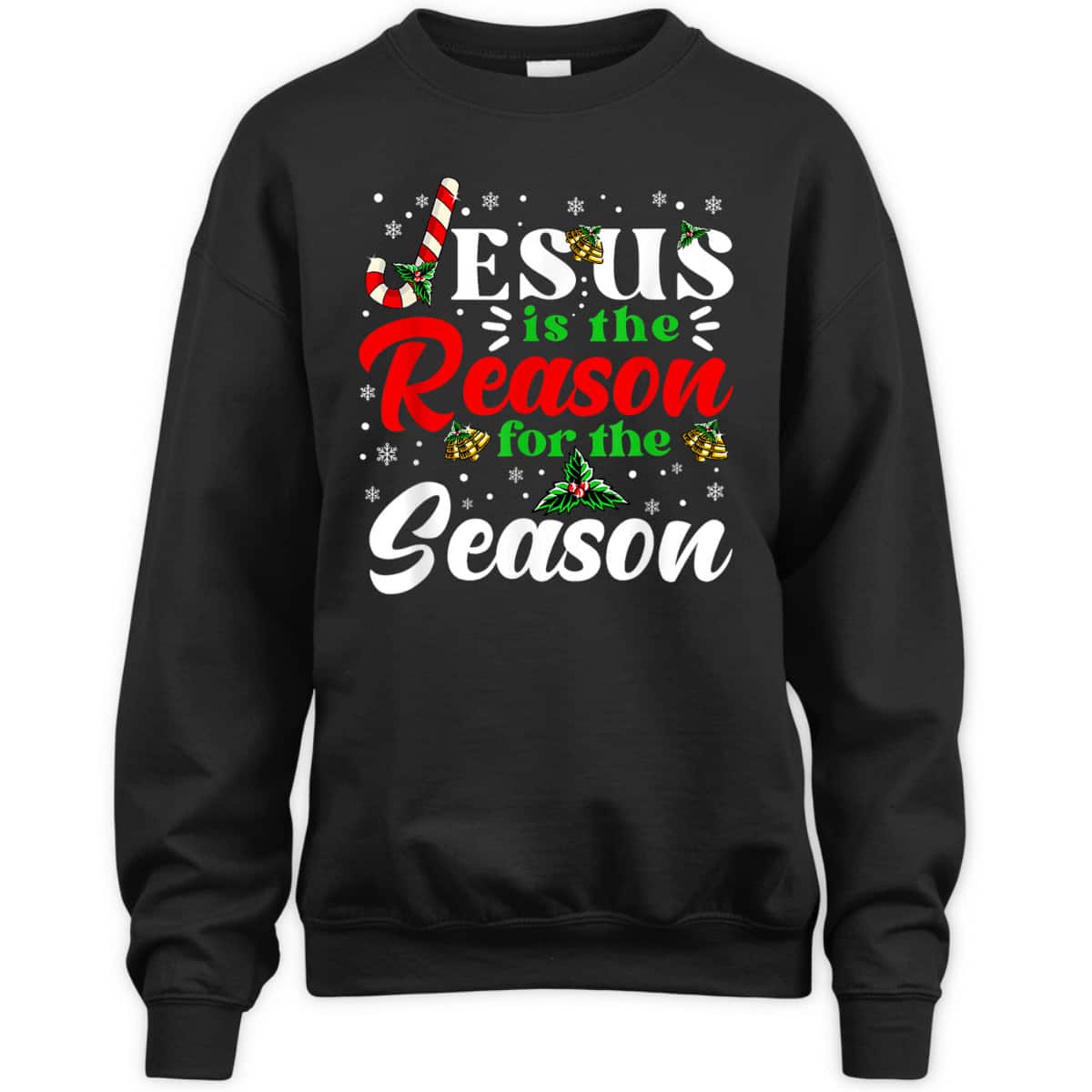 Jesus Is The Reason For The Season Christmas XMas Christian T-Shirt