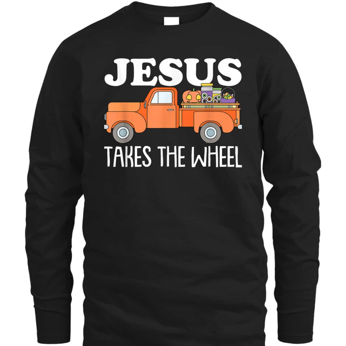 Jesus Take The Wheel Christmas Religious Faith Christian T-Shirt