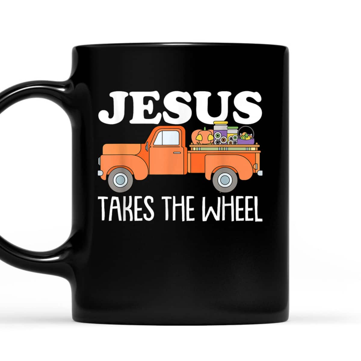 Jesus Take The Wheel Christmas Religious Faith Christian T-Shirt