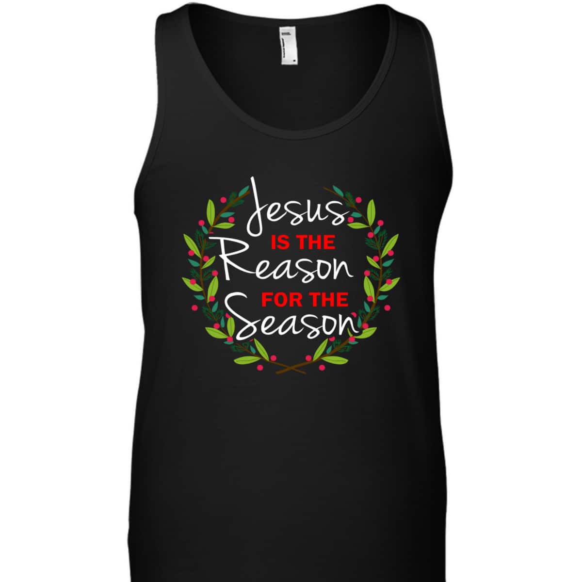 Jesus Is The Reason For The Season Christmas Holiday Religious T-Shirt