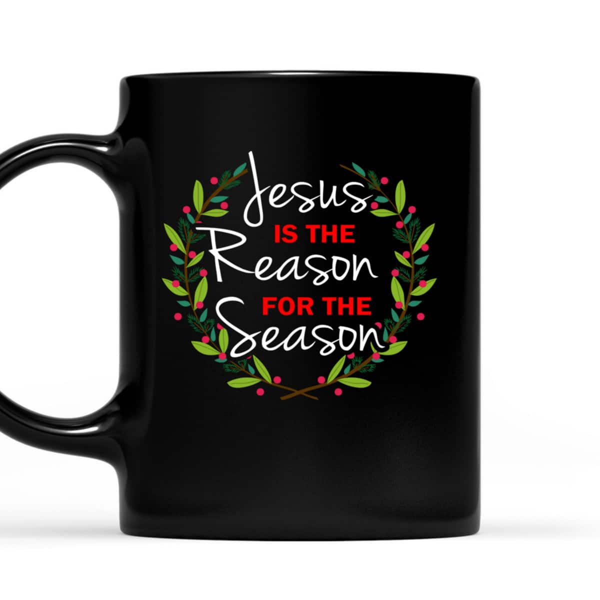 Jesus Is The Reason For The Season Christmas Holiday Religious T-Shirt