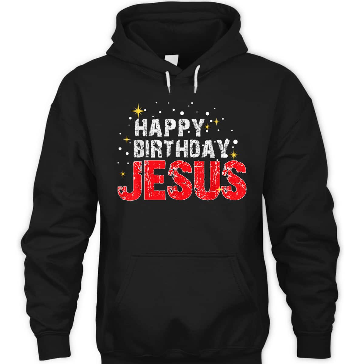 Happy Birthday Jesus Christmas Holiday Religious Faith T-Shirt