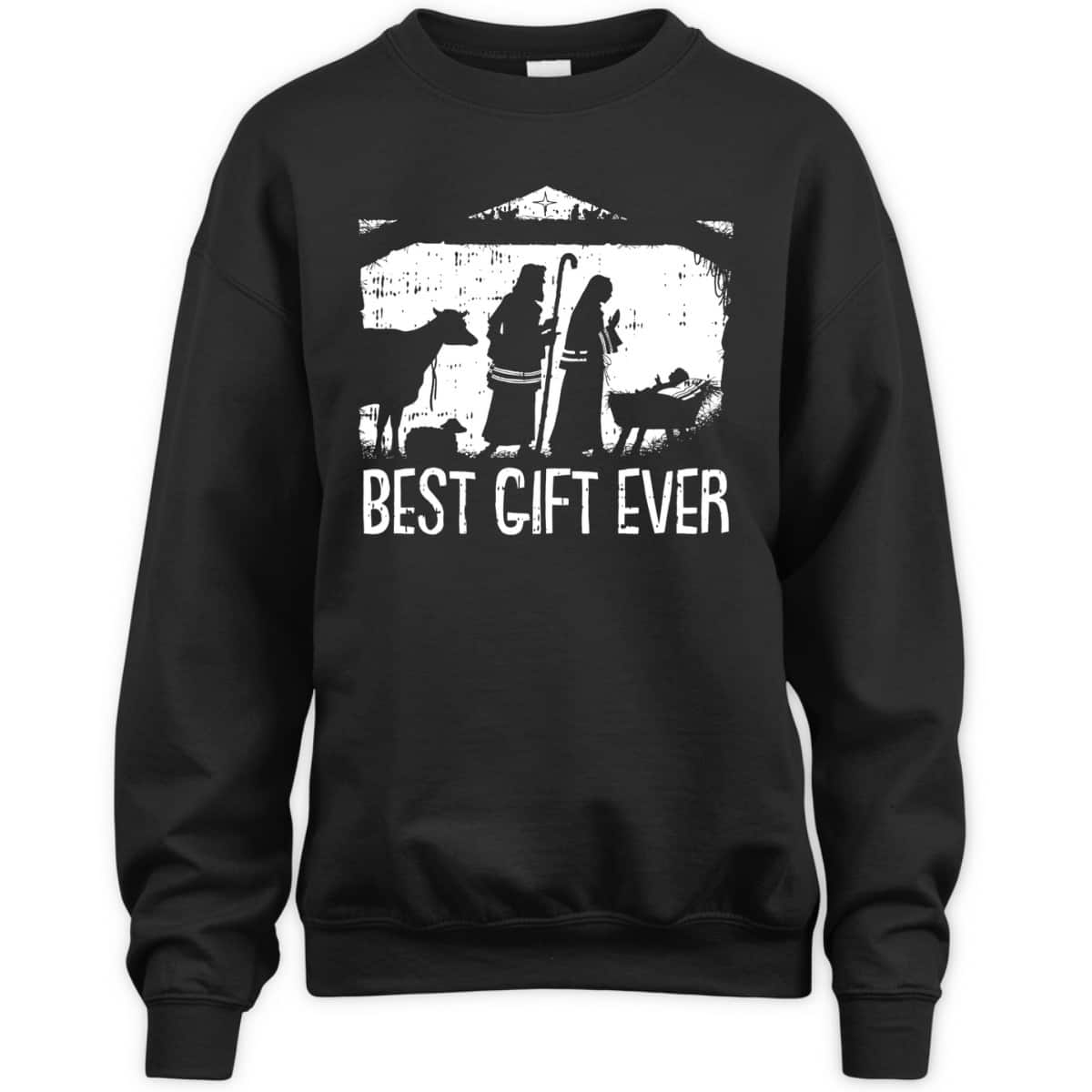Best Ever Christmas Cool Jesus Nativity Scene Christian T-Shirt