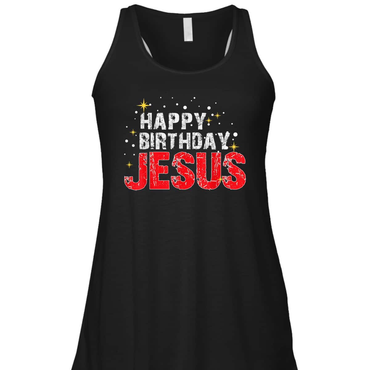 Happy Birthday Jesus Christmas Holiday Religious Faith T-Shirt