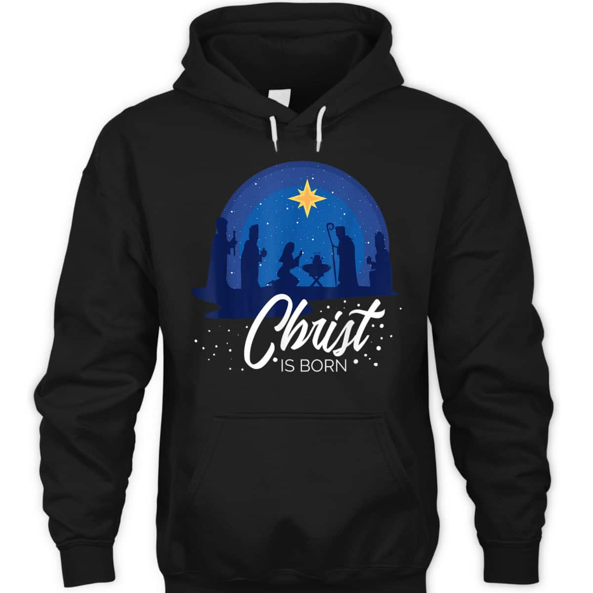 Christ Is Born Bible First Christmas Holiday Jesus Birthday T-Shirt