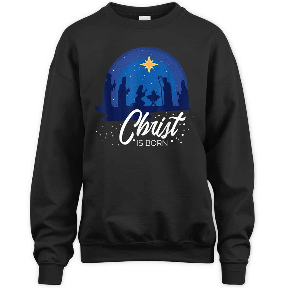 Christ Is Born Bible First Christmas Holiday Jesus Birthday T-Shirt Christ Is Born Bible First Christmas Holiday Jesus Birthday T-Shirt