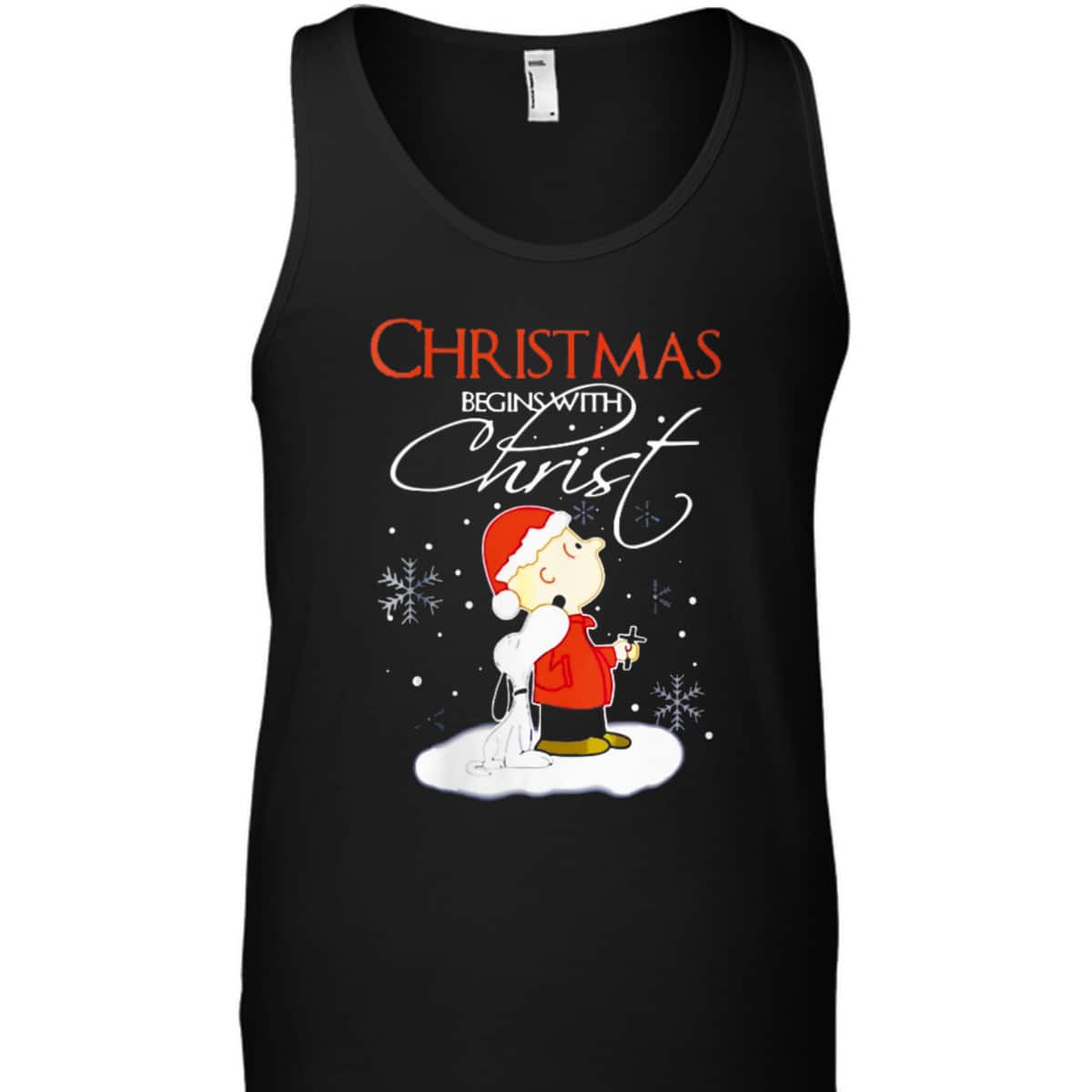 Christmas Begins With Christ Xmas Gift Holiday Costume T-Shirt