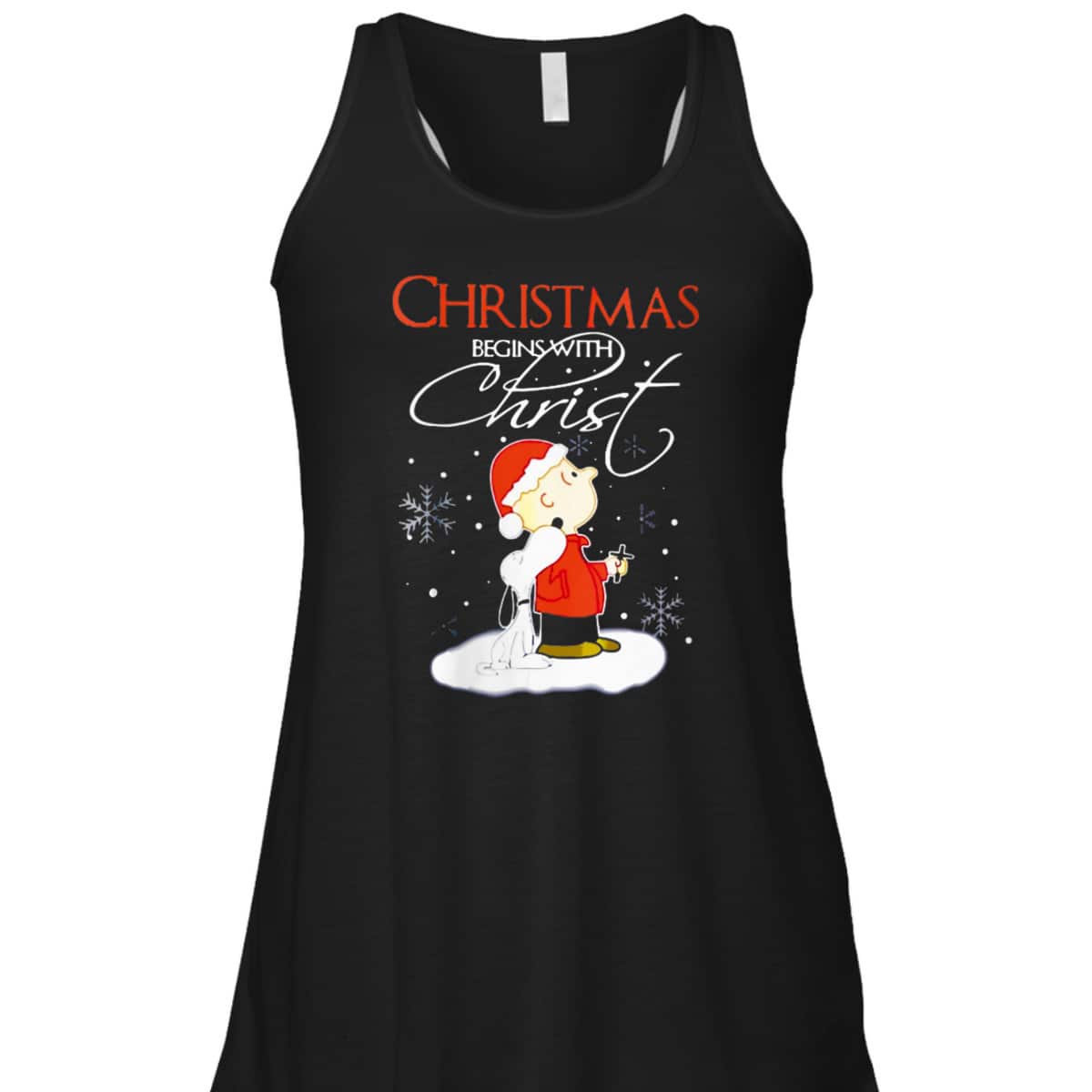 Christmas Begins With Christ Xmas Gift Holiday Costume T-Shirt