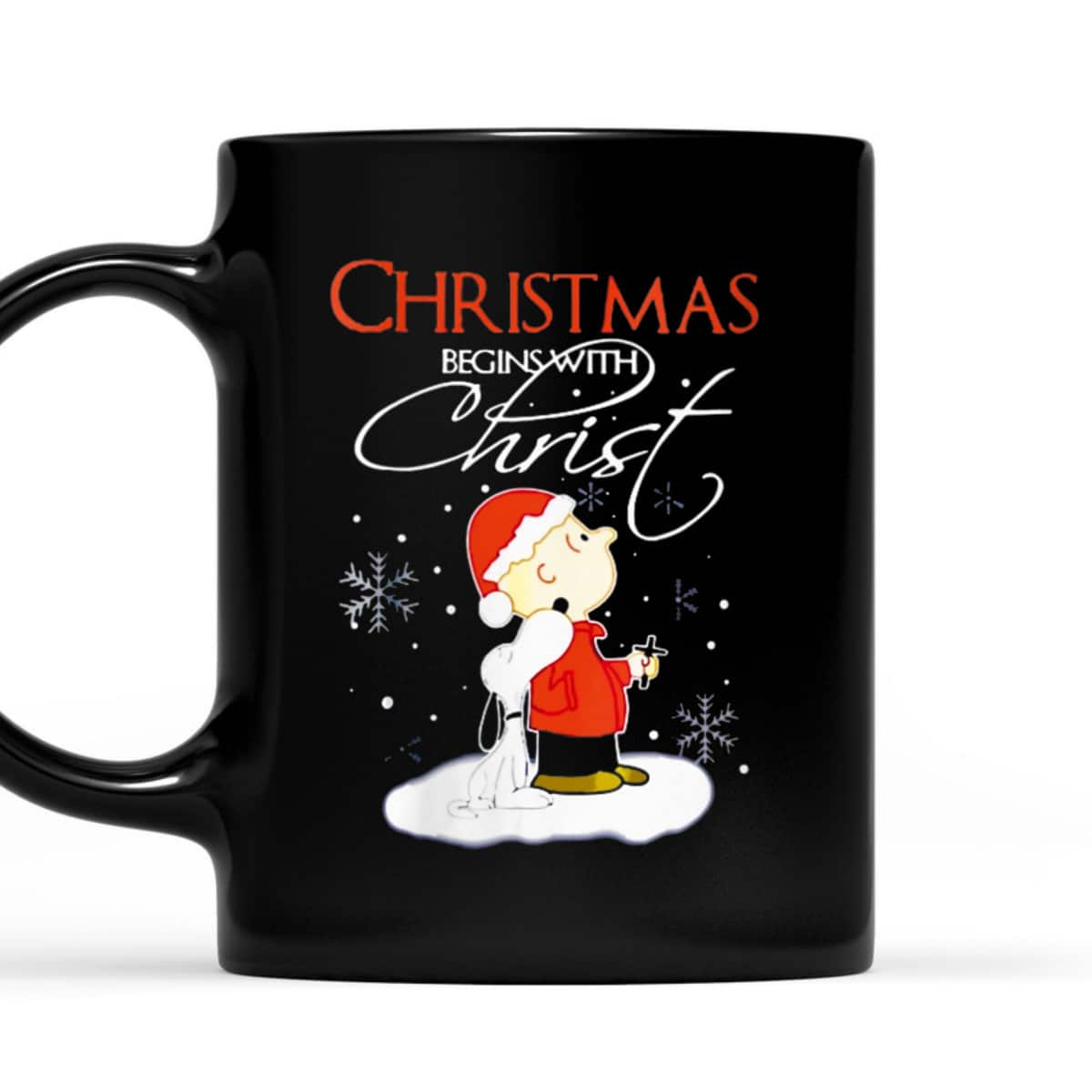 Christmas Begins With Christ Xmas Gift Holiday Costume T-Shirt