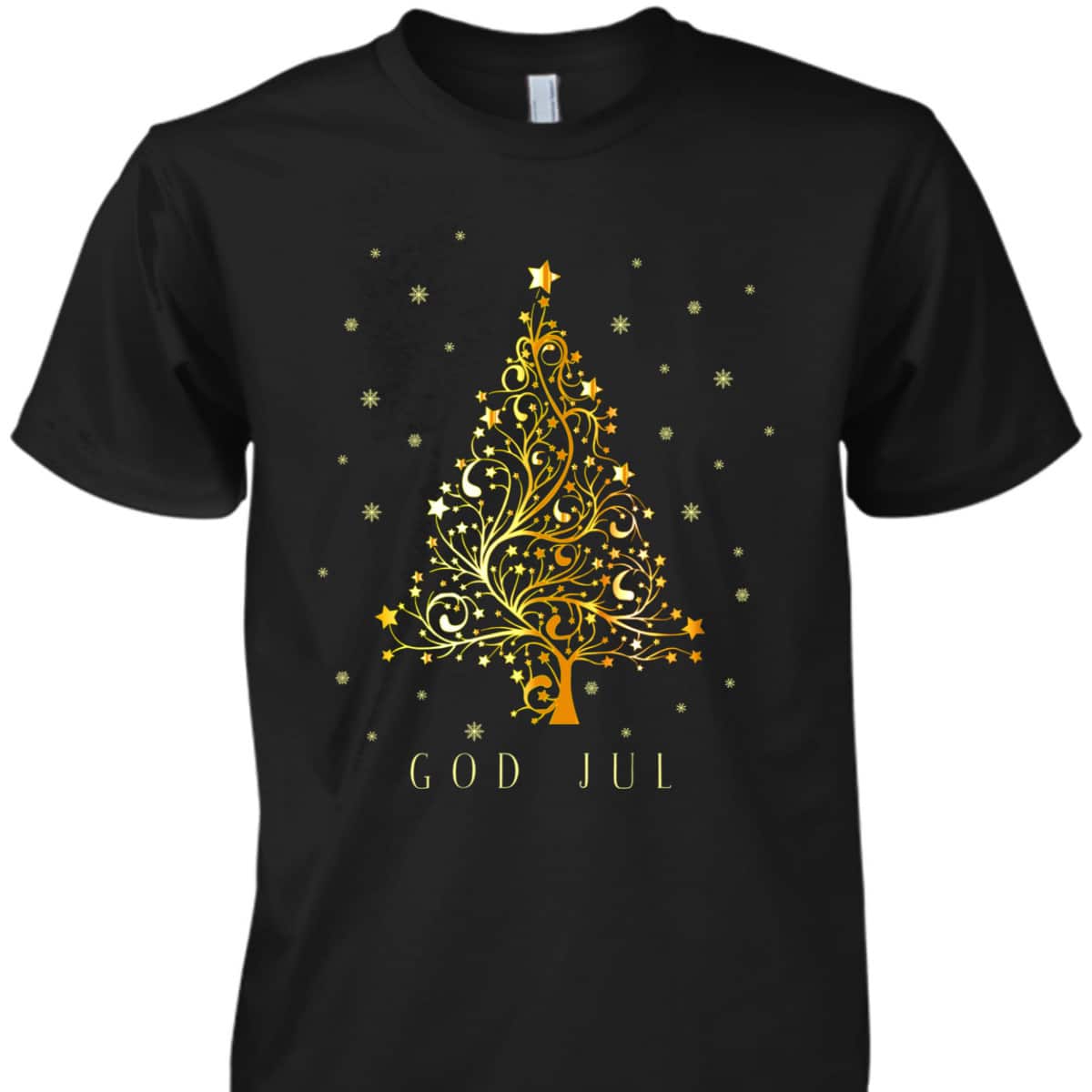 Swedish Christmas Tree Sweden Ornament Decoration Star Xmas T-Shirt Swedish Christmas Tree Sweden Ornament Decoration Star Xmas T-Shirt