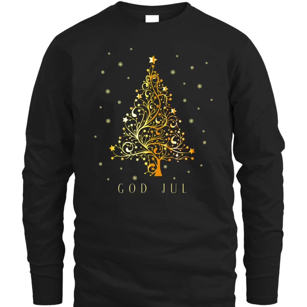Swedish Christmas Tree Sweden Ornament Decoration Star Xmas T-Shirt Swedish Christmas Tree Sweden Ornament Decoration Star Xmas T-Shirt