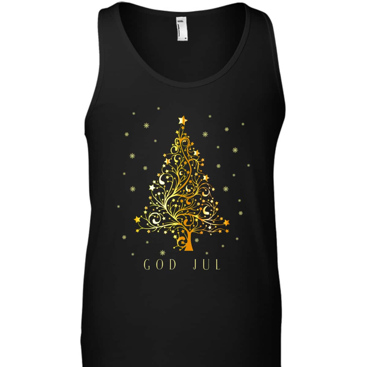 Swedish Christmas Tree Sweden Ornament Decoration Star Xmas T-Shirt