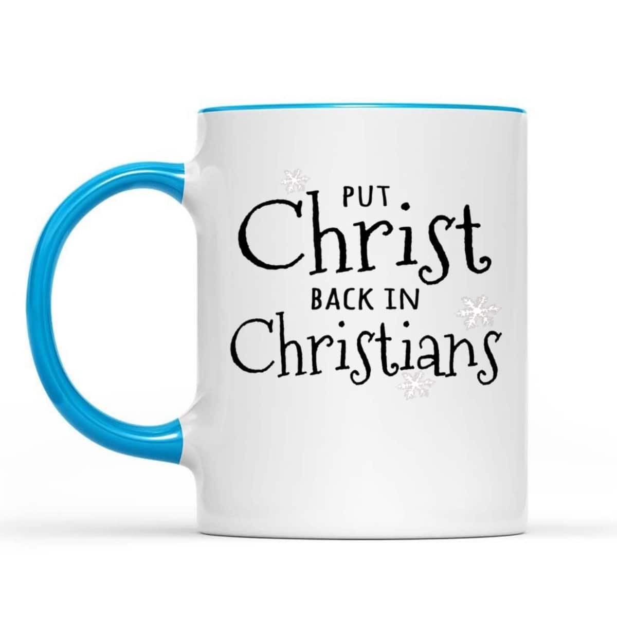 Put Christ Back In Christians Christmas Religious T-Shirt For Friend