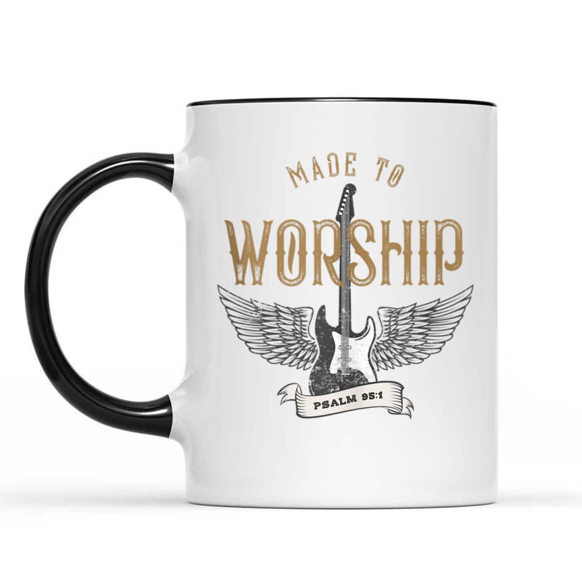 Made To Worship Psalm 95:1 Christian Worship Bible Verse T-Shirt