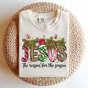Jesus The Reason For The Season Faith Christmas Merry Christmas Faith T-Shirt