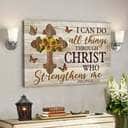 I Can Do All Things Through Christ Philippians 4:13 Canvas Wall Art