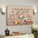 God Jesus Fruit Of The Spirit Galatians 522-23 Bible Verse Canvas Wall Art God Jesus Fruit Of The Spirit Galatians 522-23 Bible Verse Canvas Wall Art