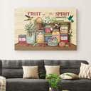 Fruit Of The Spirit Galatians 522-23 Bible Verse Religious Canvas Wall Art Fruit Of The Spirit Galatians 522-23 Bible Verse Religious Canvas Wall Art