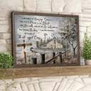 I Still Believe In Amazing Grace Christian Faith Bible Verse Farm Cross Canvas Wall Art