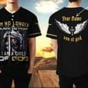 Customize Personalized Cross Angel Wings Child Of God Knight Baseball Jersey Customize Personalized Cross Angel Wings Child Of God Knight Baseball Jersey