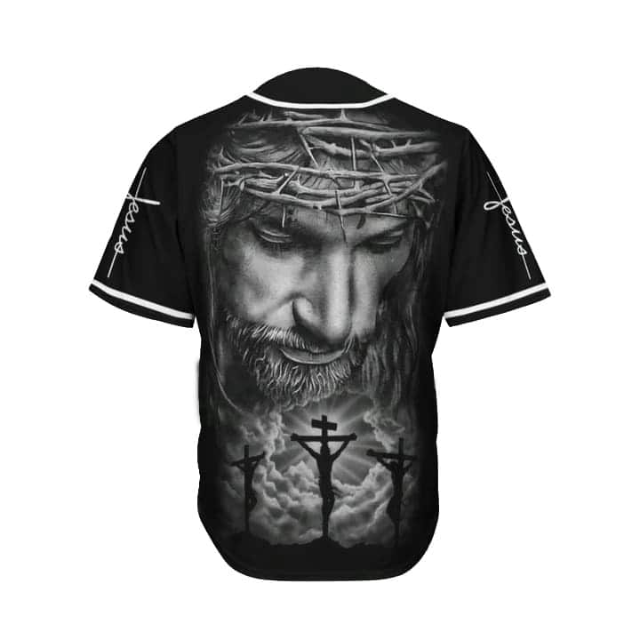 Customize Personalized Cross Christ The Savior Baseball Jersey Customize Personalized Cross Christ The Savior Baseball Jersey