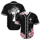 Cross God Flower Faith Customize Personalized Christian Jesus Baseball Jersey Cross God Flower Faith Customize Personalized Christian Jesus Baseball Jersey