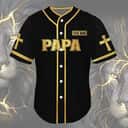 Cross Lion Papa The Man The Legend Customize Personalized Father's Day Baseball Jersey Cross Lion Papa The Man The Legend Customize Personalized Father's Day Baseball Jersey