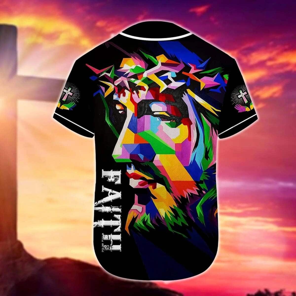 Customize Personalized Jesus Faith Because Of Him Heaven Knows My Name Baseball Jersey Customize Personalized Jesus Faith Because Of Him Heaven Knows My Name Baseball Jersey