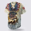 Bible Jesus Eagle American US Flag One Nation Under God 4th Of July Baseball Jersey Bible Jesus Eagle American US Flag One Nation Under God 4th Of July Baseball Jersey