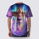 Bible Verse Jesus Lion Christian Cross Colorful Baseball Jersey