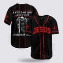 A Child Of God A Man Of Faith Jesus Knight Template Cross Baseball Jersey A Child Of God A Man Of Faith Jesus Knight Template Cross Baseball Jersey