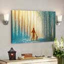 The Lord Is My Shepherd Christian Jesus Christ He Leads Me Canvas Wall Art The Lord Is My Shepherd Christian Jesus Christ He Leads Me Canvas Wall Art