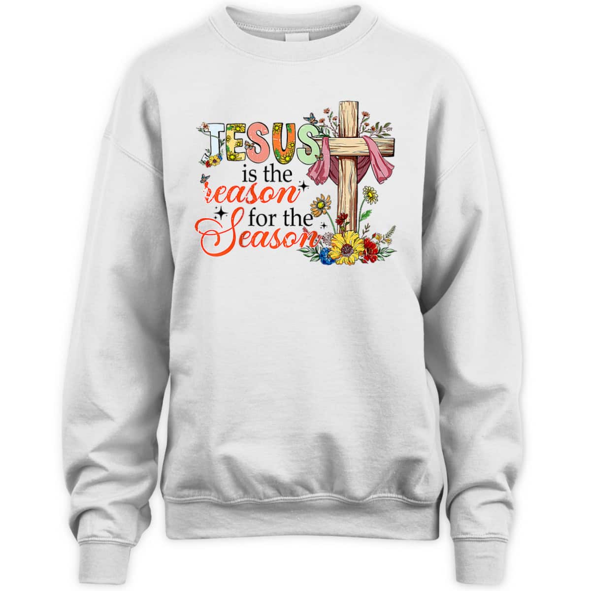 Christmas Xmas Christian Jesus The Reason Holiday Season T-Shirt Christmas Xmas Christian Jesus The Reason Holiday Season T-Shirt