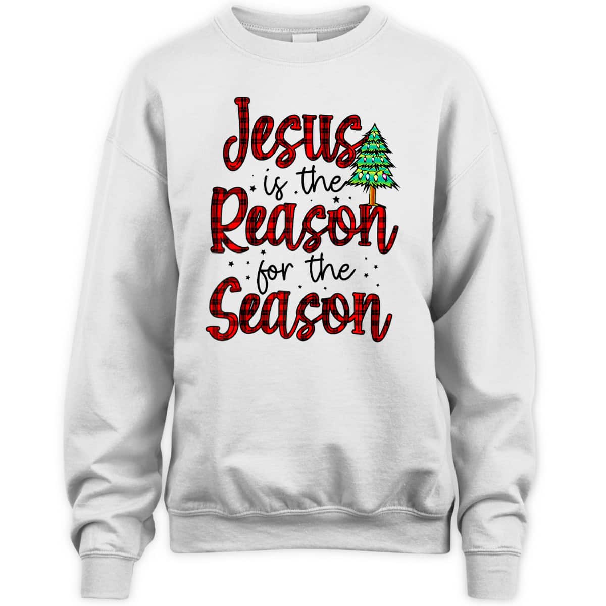 Christian Jesus The Reason Xmas Holiday Season Christmas T-Shirt