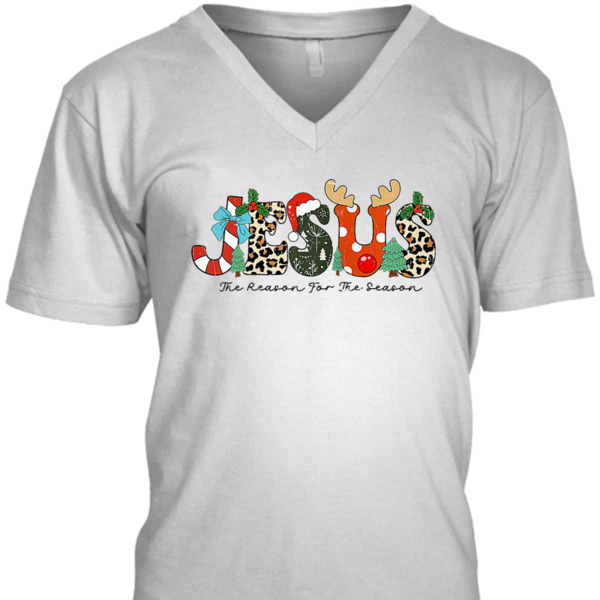 Christian Jesus The Reason For The Season Xmas Holiday Christmas T-Shirt Christian Jesus The Reason For The Season Xmas Holiday Christmas T-Shirt