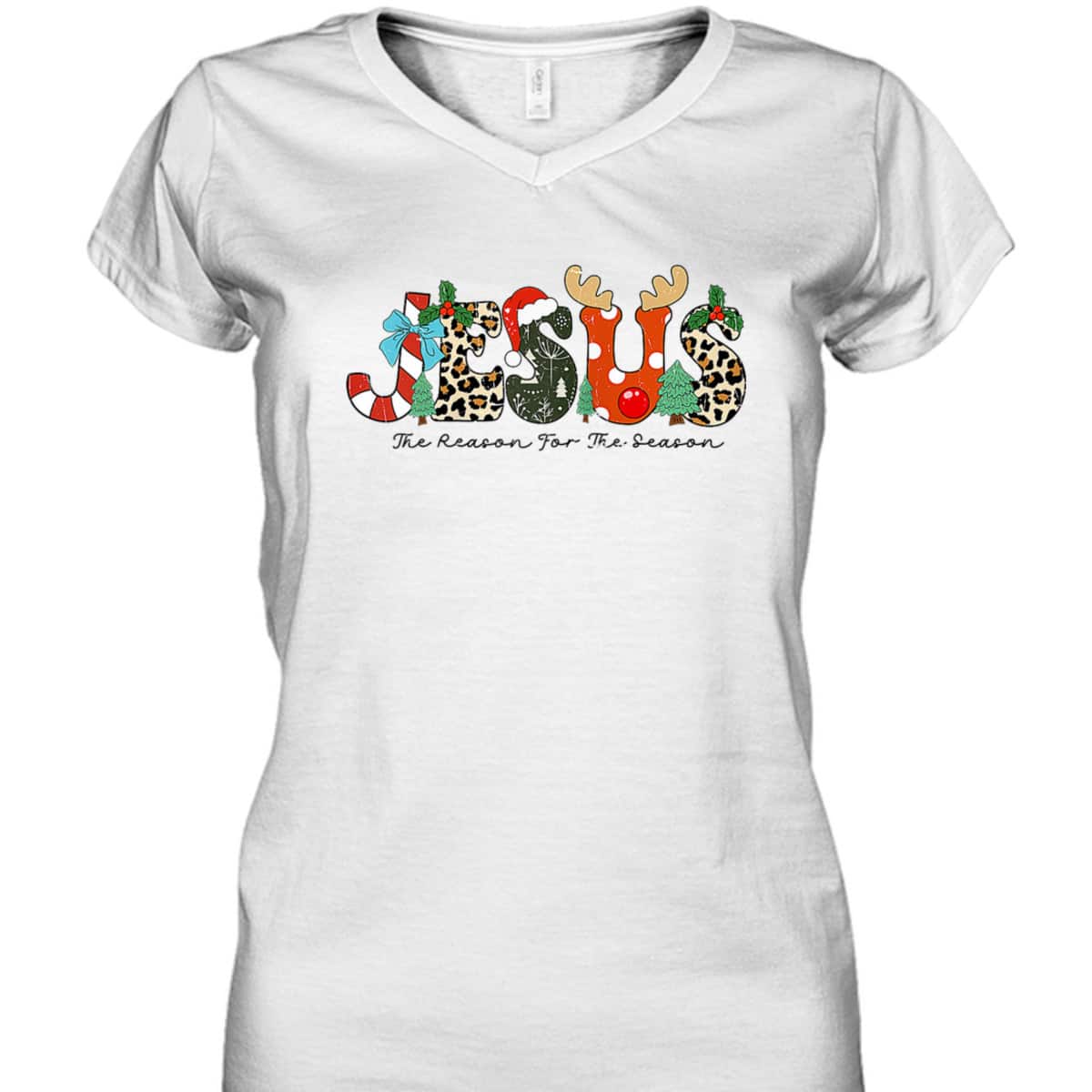 Christian Jesus The Reason For The Season Xmas Holiday Christmas T-Shirt Christian Jesus The Reason For The Season Xmas Holiday Christmas T-Shirt
