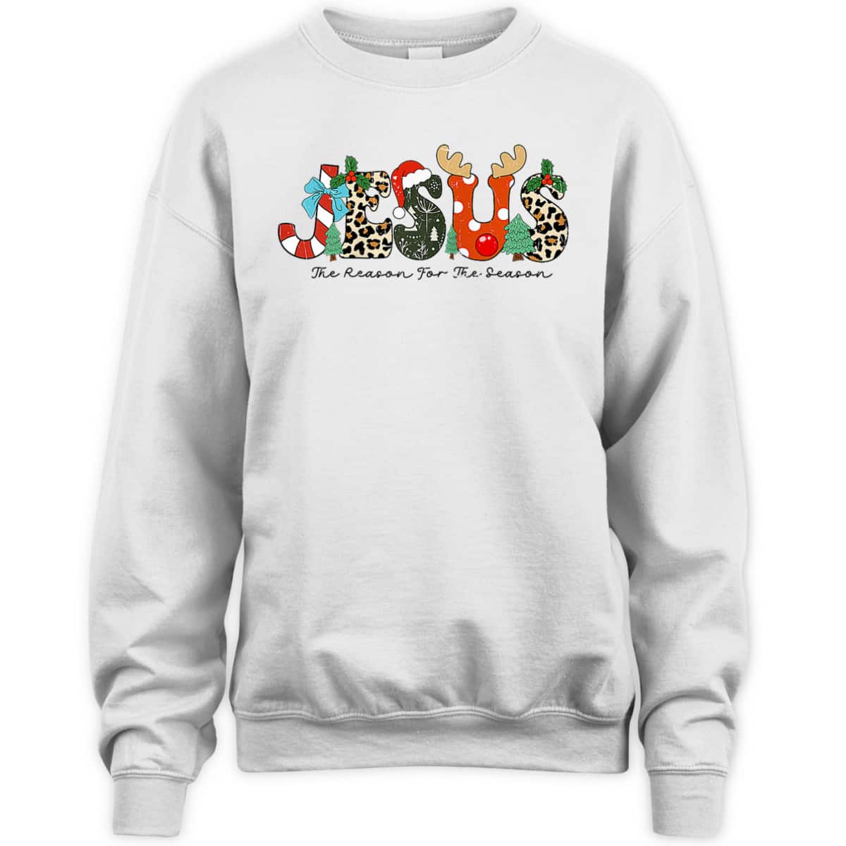 Christian Jesus The Reason For The Season Xmas Holiday Christmas T-Shirt Christian Jesus The Reason For The Season Xmas Holiday Christmas T-Shirt