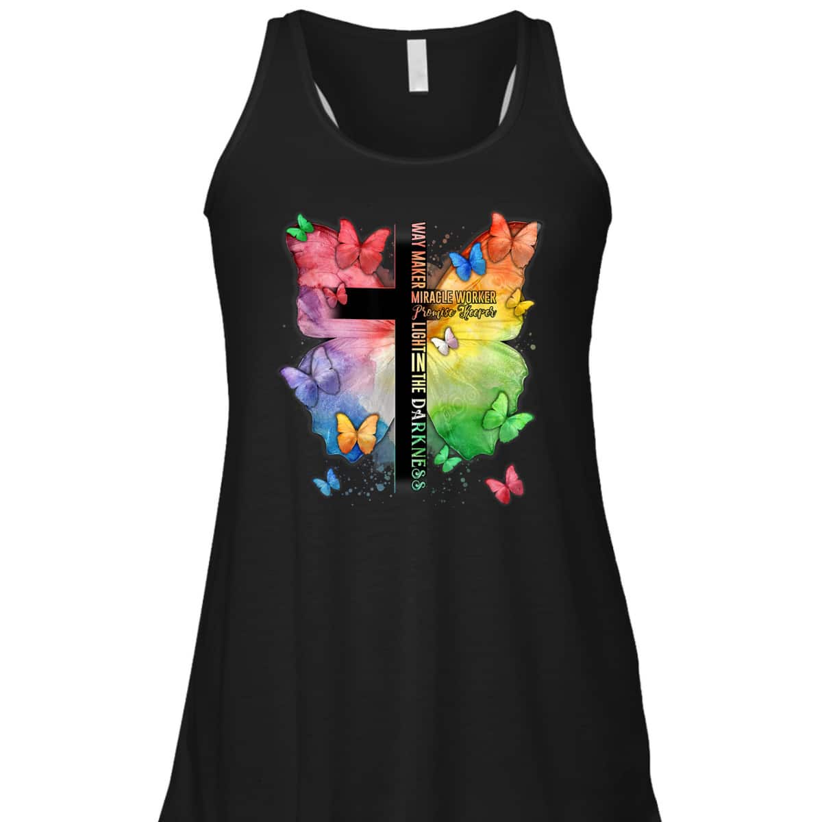 Waymaker Promise Keeper Miracle Worker Christian Bible Verse Butterflies T-Shirt Waymaker Promise Keeper Miracle Worker Christian Bible Verse Butterflies T-Shirt