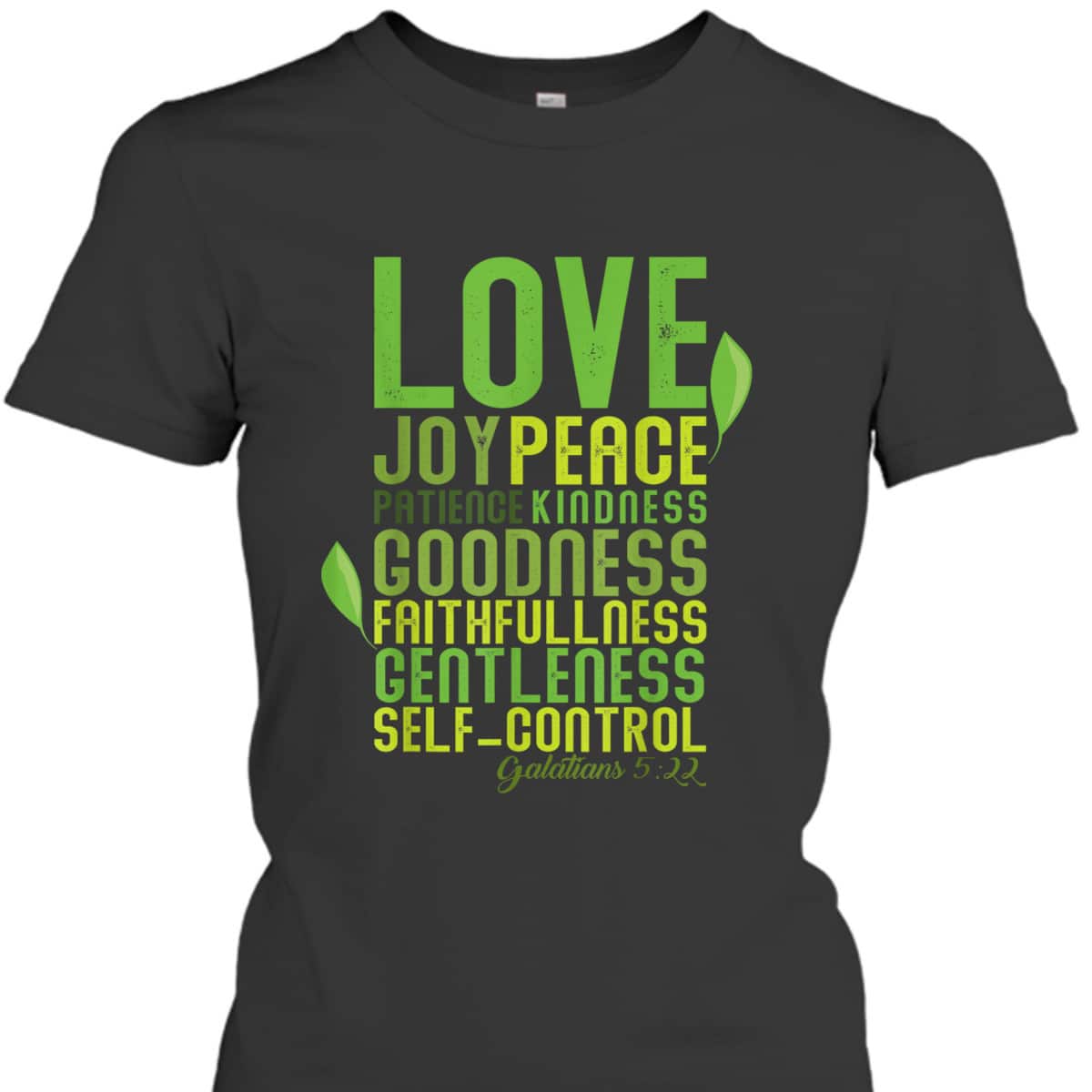 The Fruit Of The Spirit Gifts Christian Bible Verse T-Shirt The Fruit Of The Spirit Gifts Christian Bible Verse T-Shirt