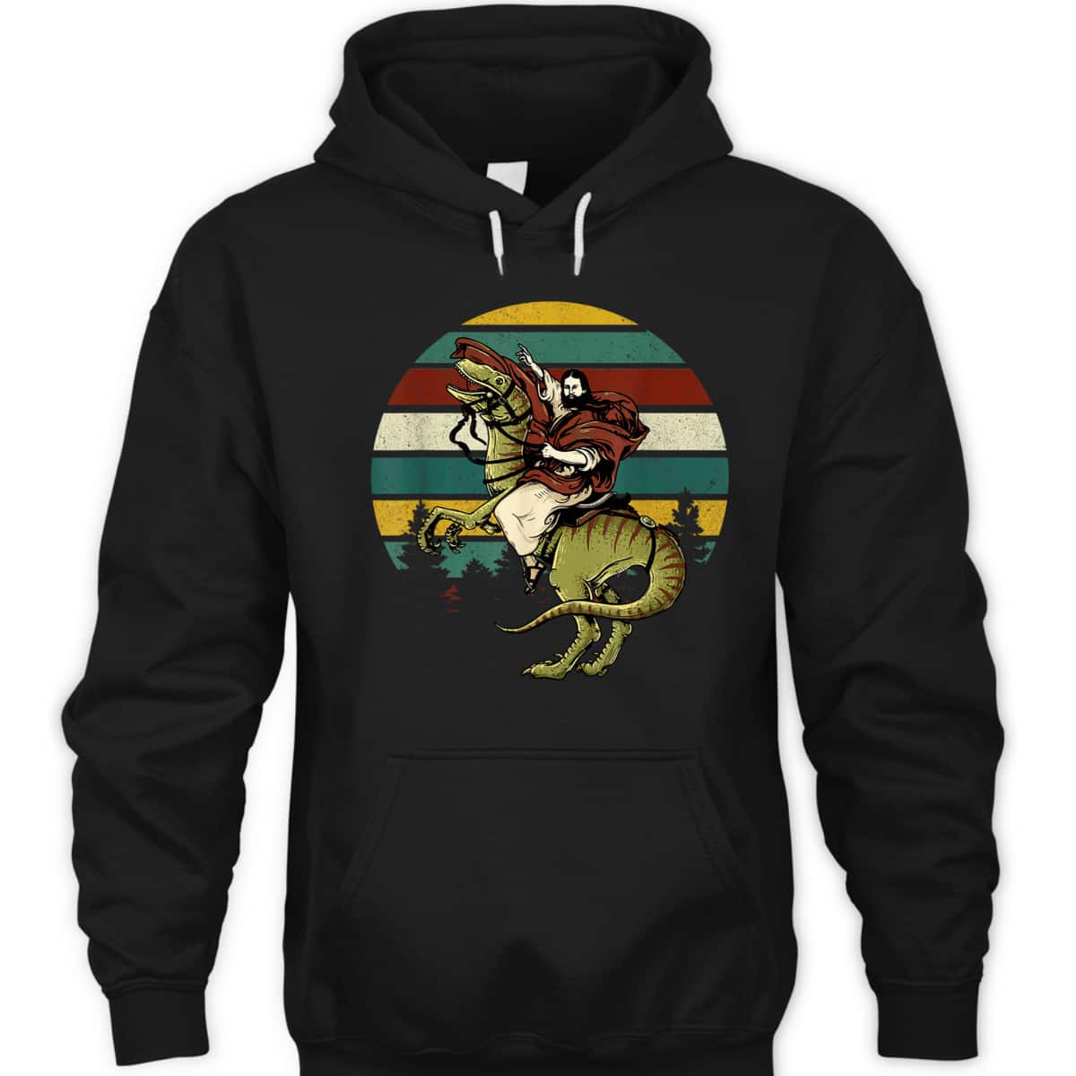 Funny Christian Jesus Riding Raptored Christian Classic T-Shirt Funny Christian Jesus Riding Raptored Christian Classic T-Shirt