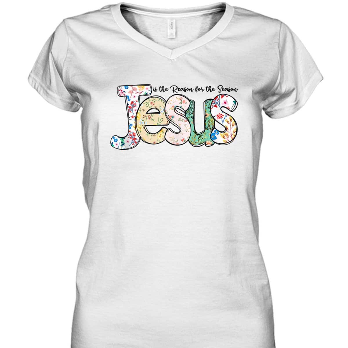 Jesus The Reason Christian Xmas Holiday Christmas T-Shirt Jesus The Reason Christian Xmas Holiday Christmas T-Shirt
