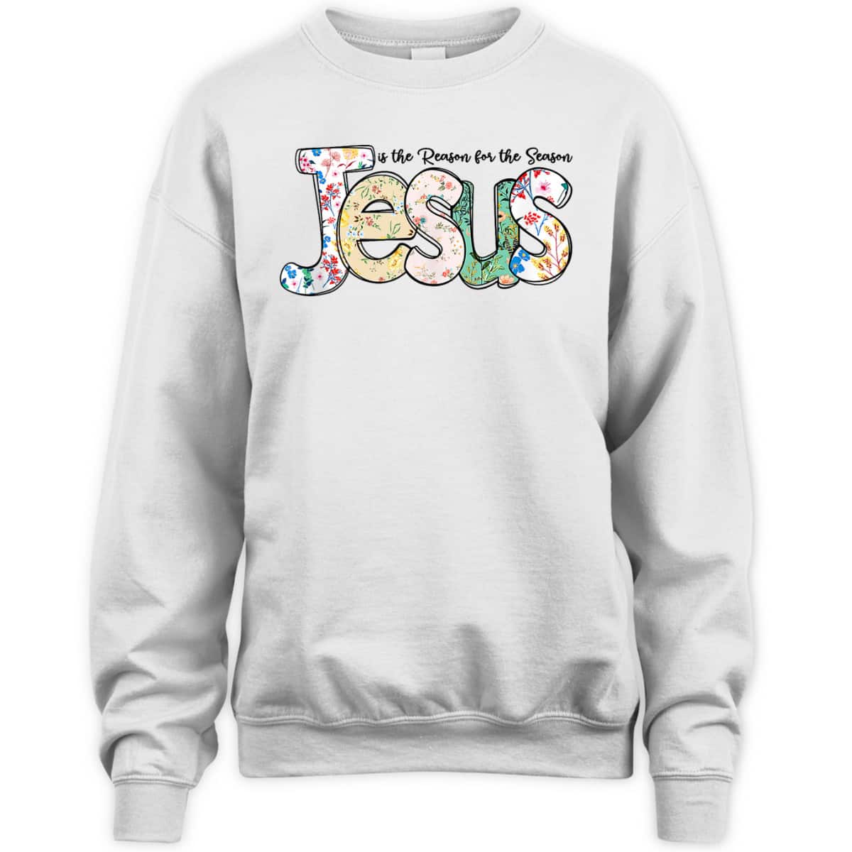 Jesus The Reason Christian Xmas Holiday Christmas T-Shirt