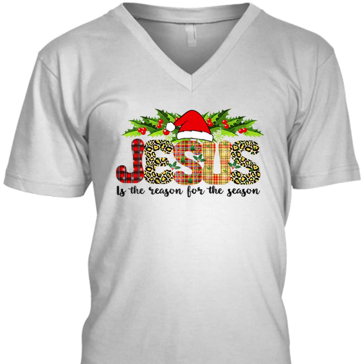 Christian Jesus The Reason For The Season Holiday Season Christmas Xmas T-Shirt