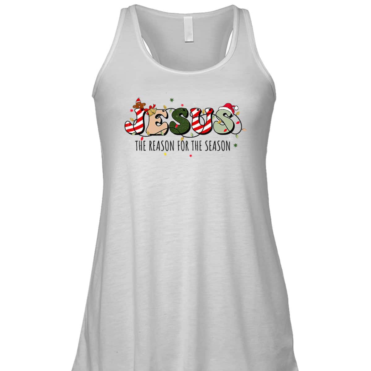 Christian Jesus The Reason Holiday Season Christmas Xmas T-Shirt