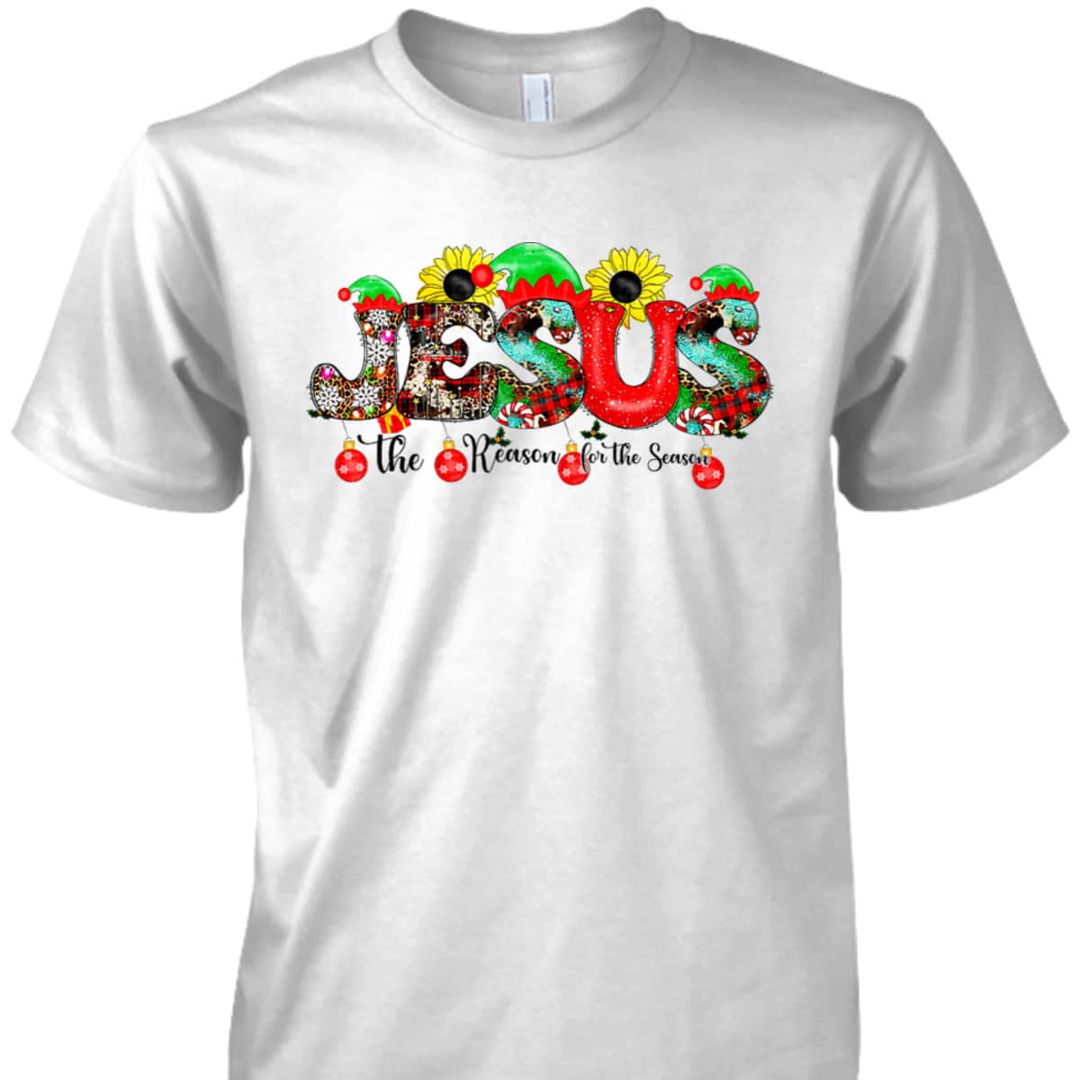 Christian Xmas Jesus The Reason For The Season Holiday Christmas T-Shirt Christian Xmas Jesus The Reason For The Season Holiday Christmas T-Shirt