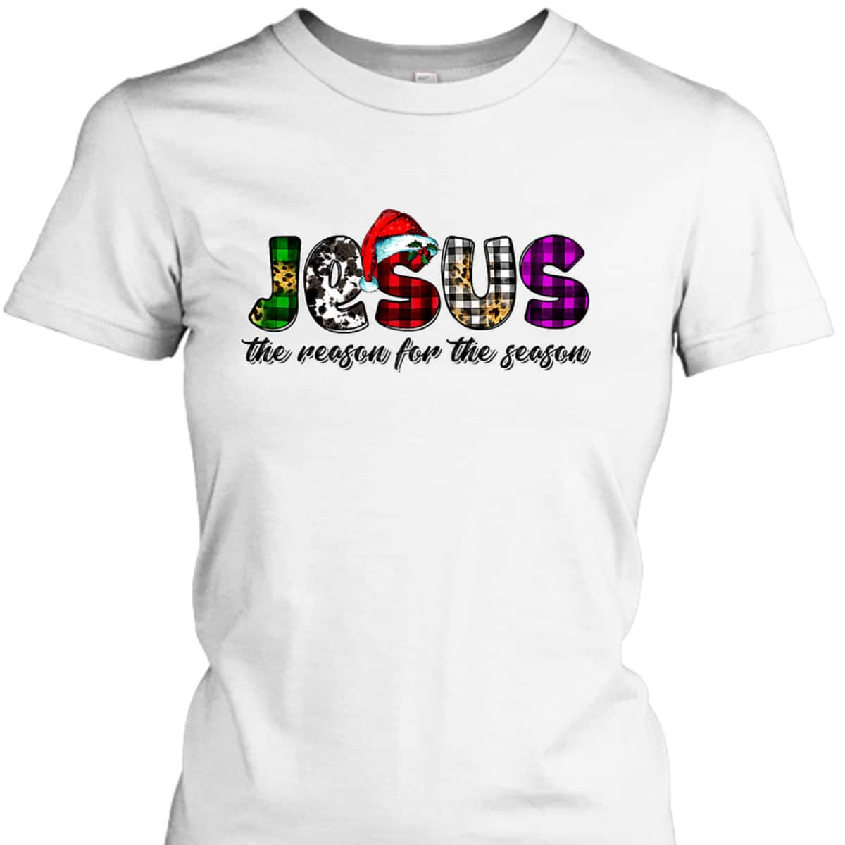 Jesus The Reason Xmas Holiday Season Christmas Christian Religious T-Shirt Jesus The Reason Xmas Holiday Season Christmas Christian Religious T-Shirt